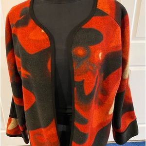 Vivid colors 100 wool jacket XL